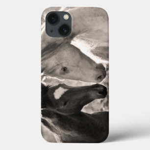 Etui iPhone 13 Amour de cheval