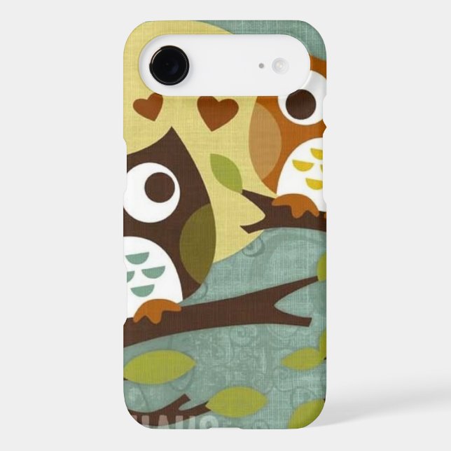 Coques Case-Mate iPhone amour de hibou (Verso)