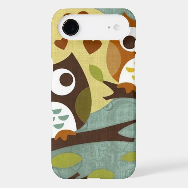 Coques Case-Mate iPhone amour de hibou (Verso)