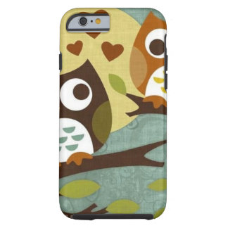 Coque Tough iPhone 6 amour de hibou