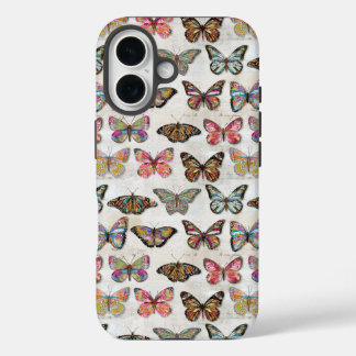 Coque Pour iPhone 16 Amour de Papillon