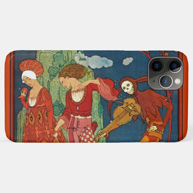 COQUES Case-Mate iPhone AMOUR, DÉSIR ET MORT (Dos (Horizontal))