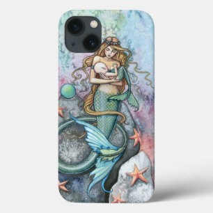 Etui iPhone Case-Mate Amour Éternel Mère Bébé Sirène Fantaisie Art