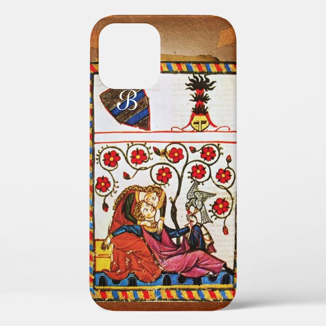 COQUES Case-Mate iPhone AMOUR ÉTERNEL PARCHEMIN MONOGRAMME (Verso)