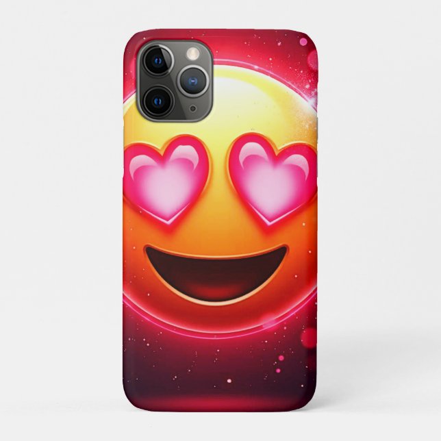 Coques Case-Mate iPhone Amour Frappé Coeurs Emoji (Dos)