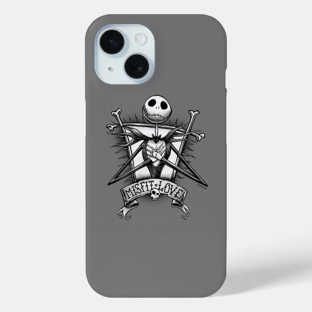 Coques Case-Mate iPhone Amour inadapté | Jack Skellington (Verso)