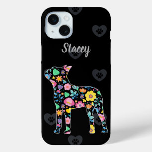 Coque iPhone 15 Mini Amour personnalisé ma conception florale de Bosto