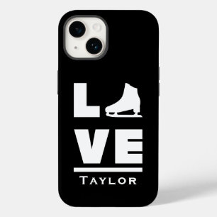 Coque Pour iPhone 14 Amour Synchrone Et Patinage En Direct