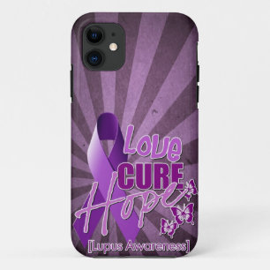 Coques Pour iPhone Amour, traitement, espoir [conscience de lupus]
