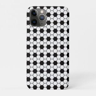 Case-Mate iPhone Case Amoureux de soccer Ballons de football Noir et Bla