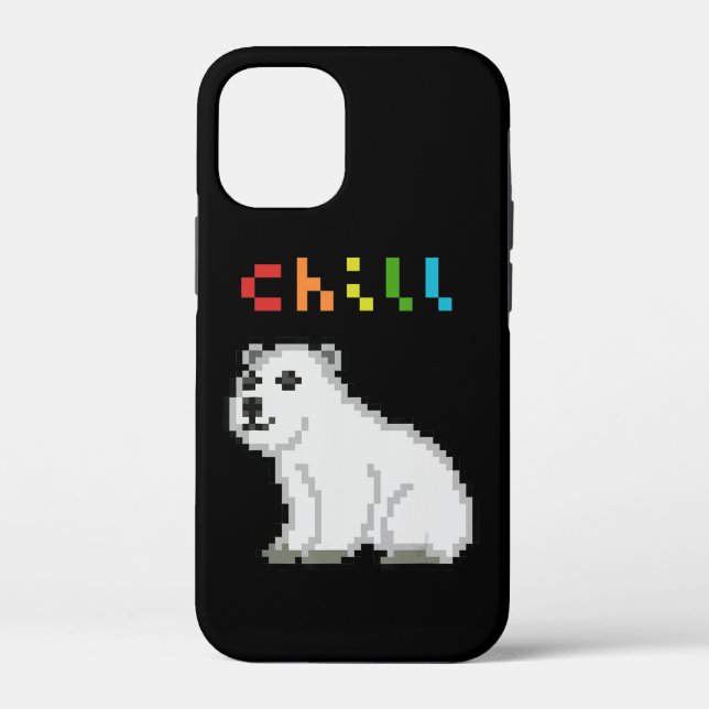 Coques Case-Mate iPhone Amoureux des animaux de l'ours polaire (Verso)