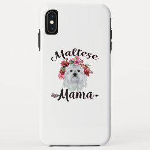 Case-Mate iPhone Case Amoureux des chiens  Flore de mauves-souris maltai