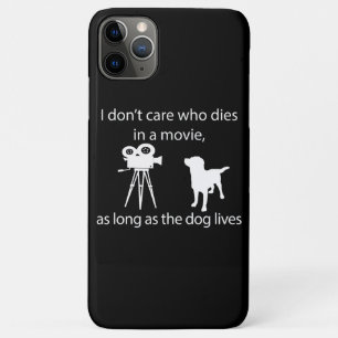Case-Mate iPhone Case Amoureux des chiens   Peu m'importe qui meurt dans