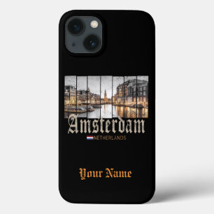 Case-Mate iPhone Case Amsterdam Pays-Bas Holland souvenir vintage