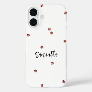 Coque Pour iPhone 16 Amusant Ladybug