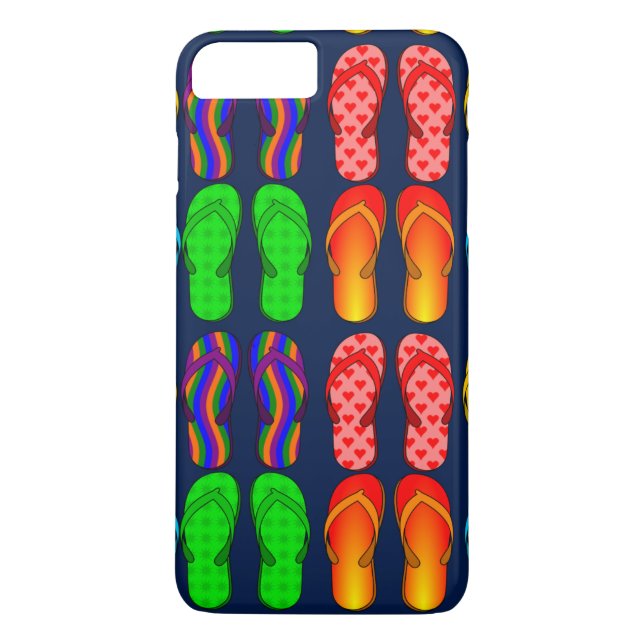Coques Case-Mate iPhone Amusement D'Été, Flip Flops (Dos)