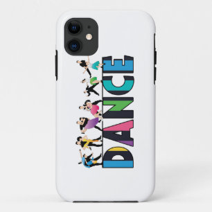 Coques Pour iPhone Amusement et danse rayée colorée de danseurs