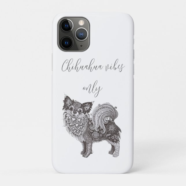 Coques Case-Mate iPhone An iPhone 11 Pro case with chihuahua (Dos)