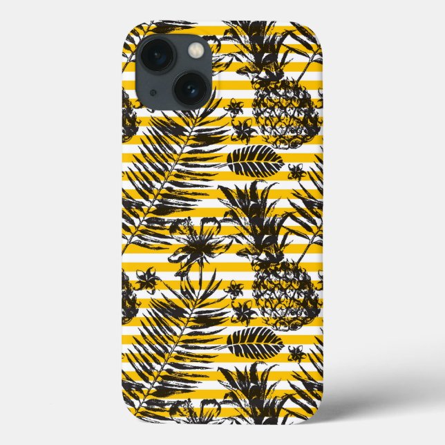 Coques Case-Mate iPhone Ananas à main (Verso)