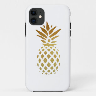 Coques Pour iPhone Ananas d'or, fruit en or