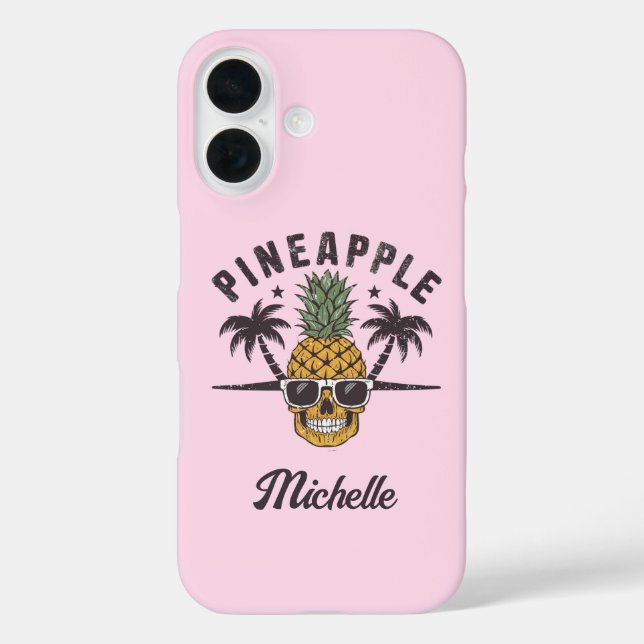 Coques Case-Mate iPhone Ananas drôle portant des lunettes de soleil Person (Verso)