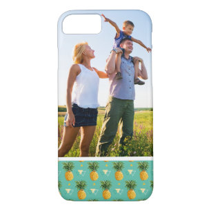 Coques Pour iPhone Ananas faits sur commande de photo sur le motif