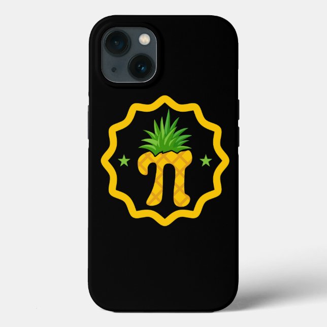 Coques Case-Mate iPhone Ananas Pi Math Enseignant Mathématicien Pi Day (Verso)