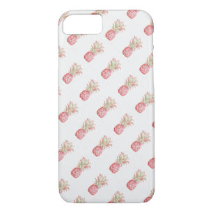 Coque iPhone 8/7 Ananas   rose tropical