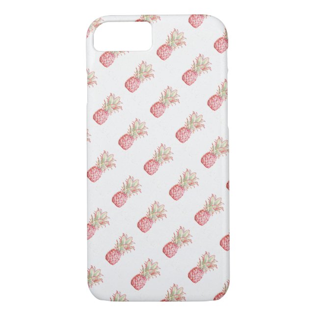 Coques Case-Mate iPhone Ananas | rose tropical (Dos)