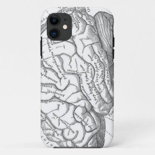 Coque Case-Mate Pour iPhone Anatomie vintage de cerveau
