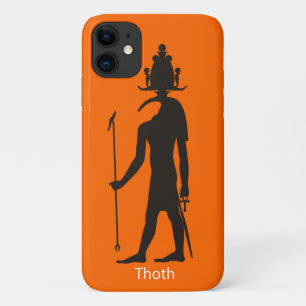 Case-Mate iPhone Case Ancien Dieu égyptien Thoth Silhouette
