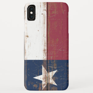 Case-Mate iPhone Case Ancien drapeau de l'État du Texas en bois