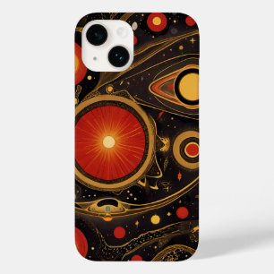Coque Pour iPhone 14 Anciens symboles aux couleurs vives