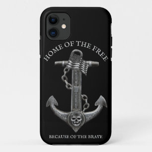 Case-Mate iPhone Case Ancrage du drapeau américain patriotique pirate na