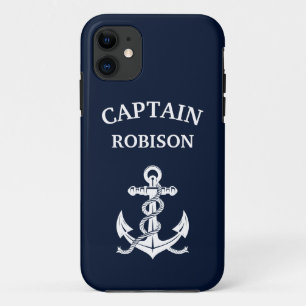 Case-Mate iPhone Case Ancrage du nom du capitaine