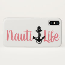 Ancre nautique + lettres NAUTI LIFE |