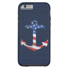 Ancre patriotique vintage USA nautiques de drapeau