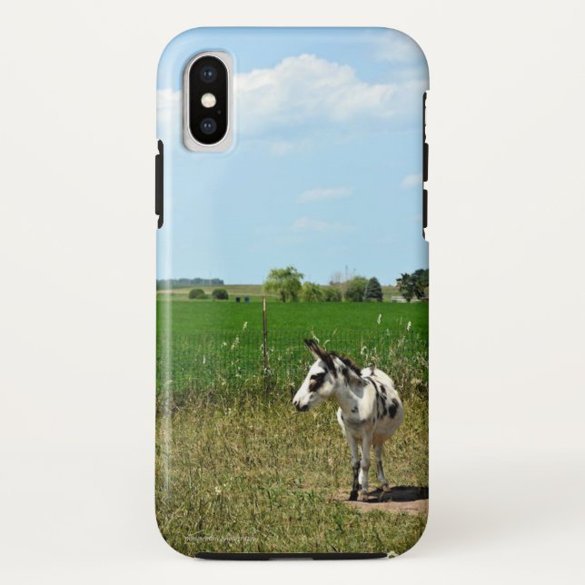 Coques Case-Mate iPhone âne dans un champ (Dos)