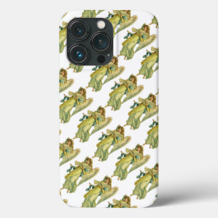 iPhone 13 Pro Case Ange de Noël victorien, Gloria in Excelsis Deo
