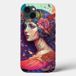 Case-Mate iPhone Case Ange fée colorée ailes Imaginaire Art