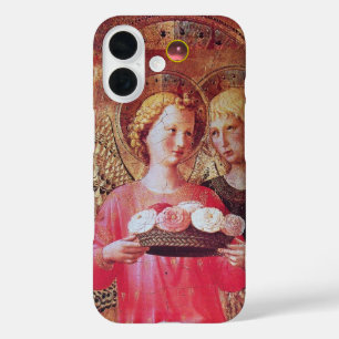 COQUE POUR iPhone 16 ANGEL AUX ROSES BLANCHES ROSES