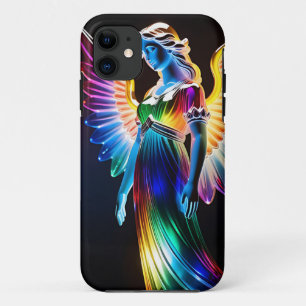 Case-Mate iPhone Case Angel en verre multicolore