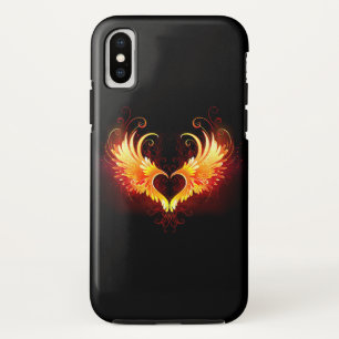 Case-Mate iPhone Case Angel Fire Heart with Wings