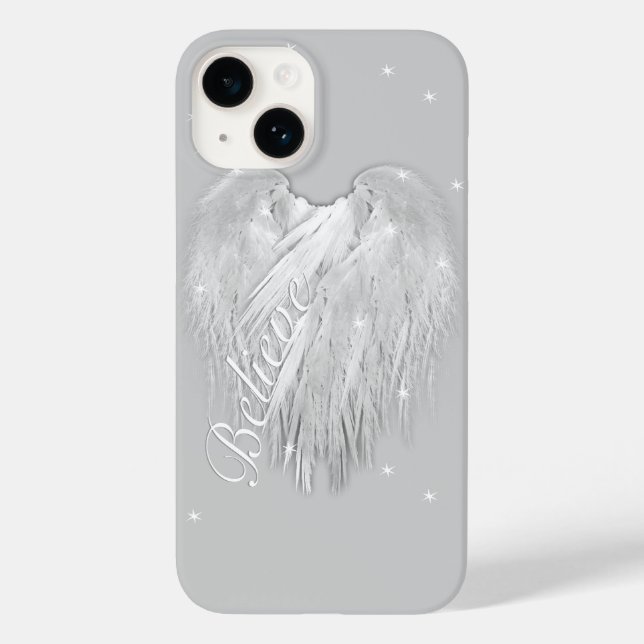 Coques Case-Mate iPhone ANGEL WINGS 'Croire' Coeur magique (Verso)
