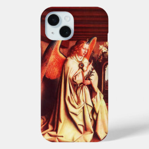 Coque Pour iPhone 15 ANGÉNIE ANGÉL Archange Gabriel, Jan Van Eyck