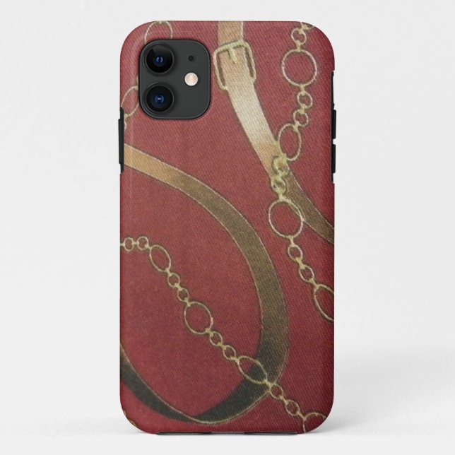 Coques Case-Mate iPhone Anglais équestre - Rouge (Dos)