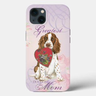 Case-Mate iPhone Case Anglais Springer Spaniel Heart Mom