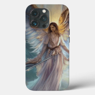 Case-Mate iPhone Case Angle De Protection En Aquarelle Bleue Bleue