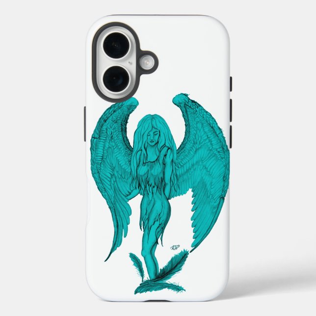 Coques Case-Mate iPhone Angle, Dessin crayon (Verso)