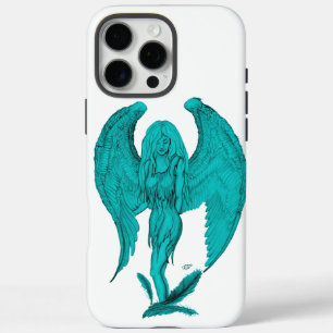 Coques iPhone 16 Pro Max Angle, Dessin crayon